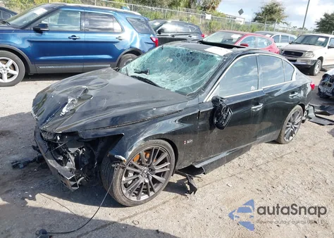 2017 Infiniti Q50 3.0T Premium from USA, damaged, VIN JN1EV7APXHM734518